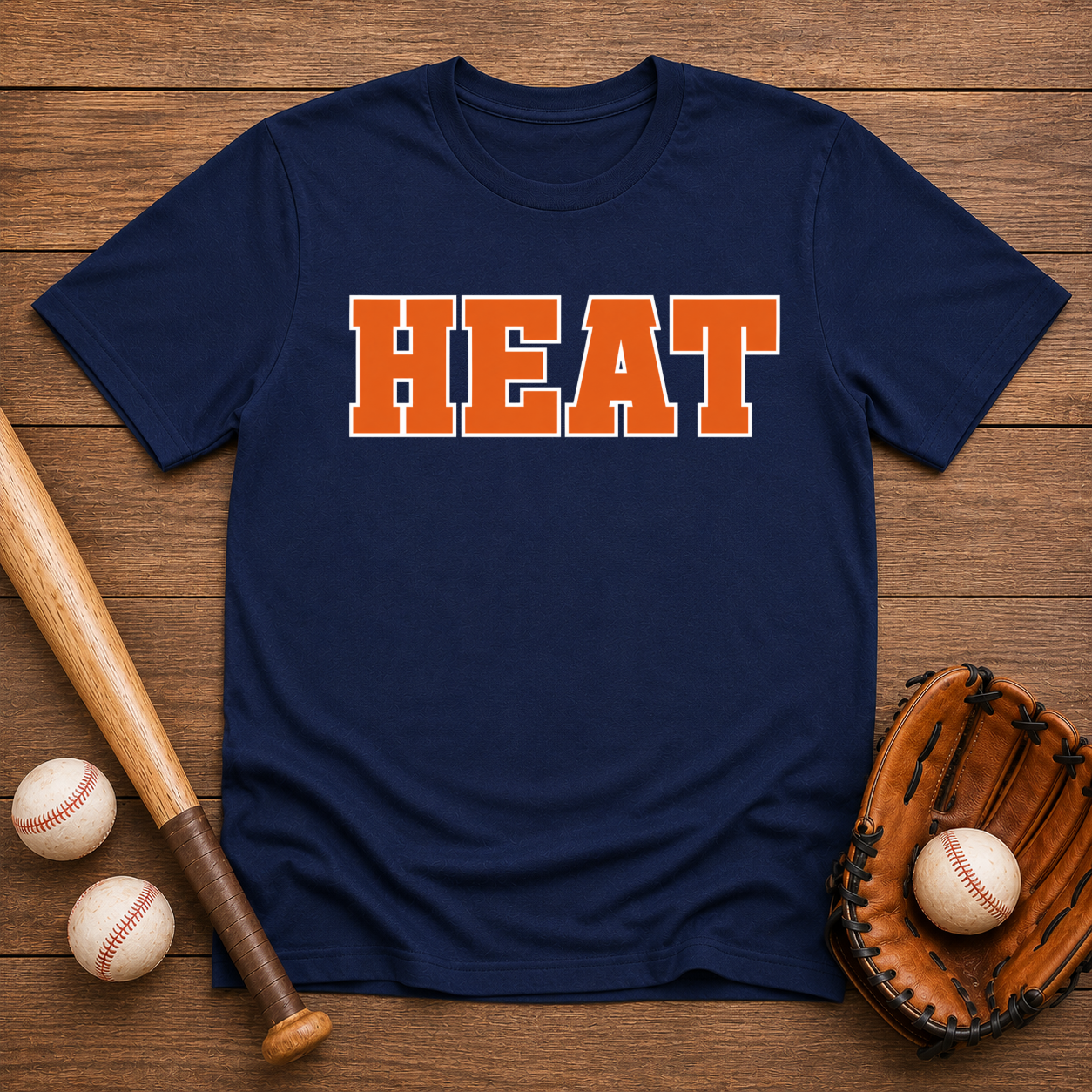 Bella + Canvas Heat Block Letter Tee