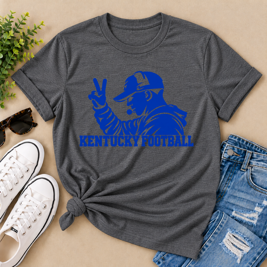 Kentucky Wildcats Stein Football Tee