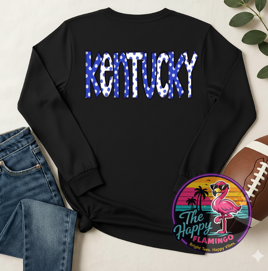 Gildan Polka Dot Kentucky Tee