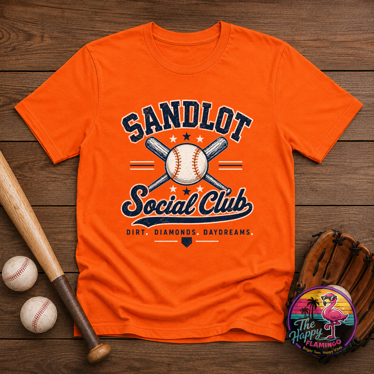 Bella + Canvas Sandlot Social Club Tee