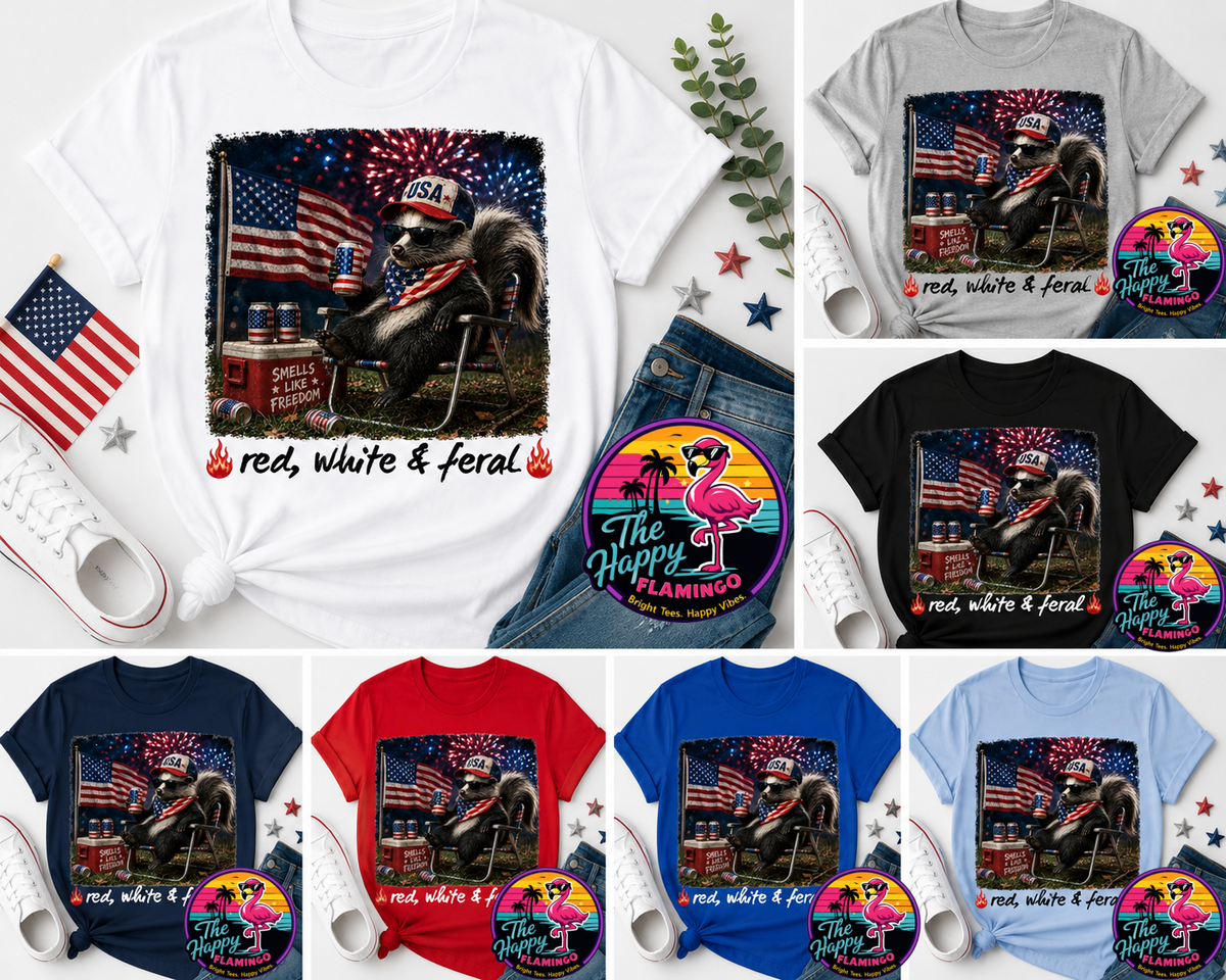 Skunk Patriotic Tee