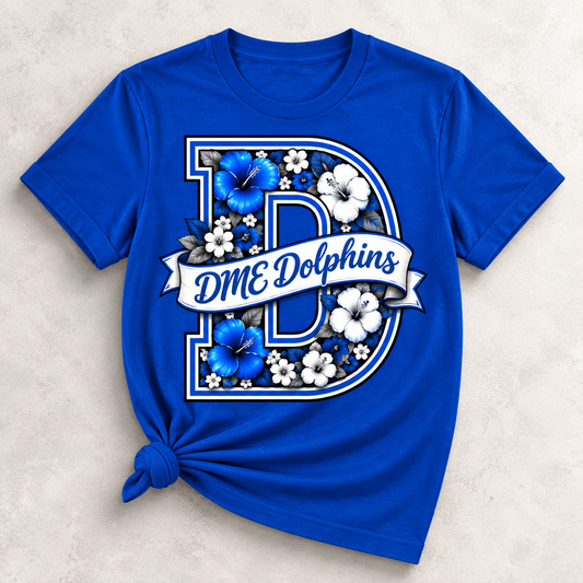 Floral DME Tee