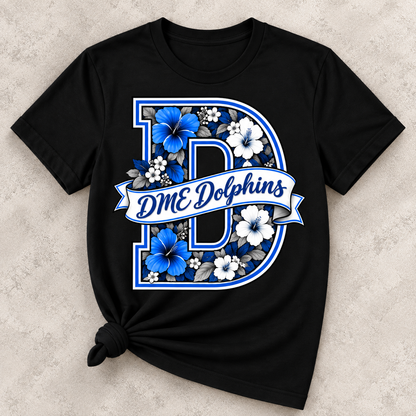 Floral DME Tee