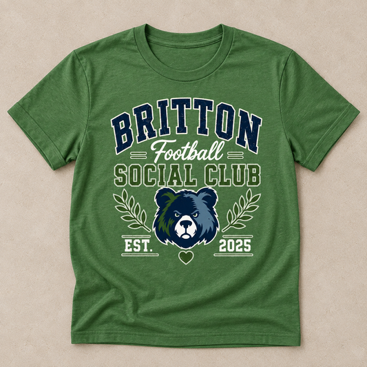 Britton Football Social Club Tee