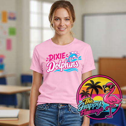 Bella + Canvas DME Dolly Dolphins Tee