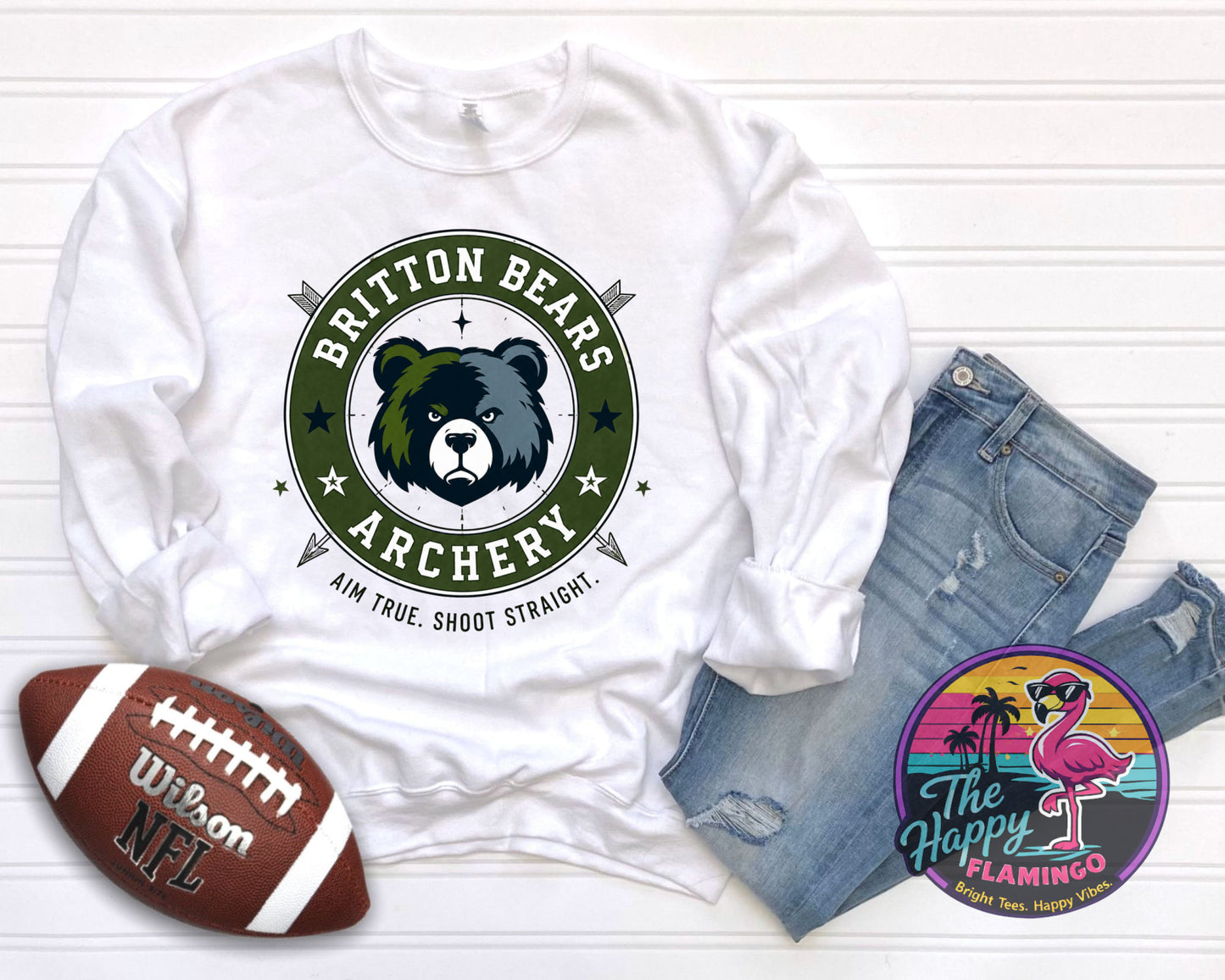Bella + Canvas Britton Archery Aim True Tee