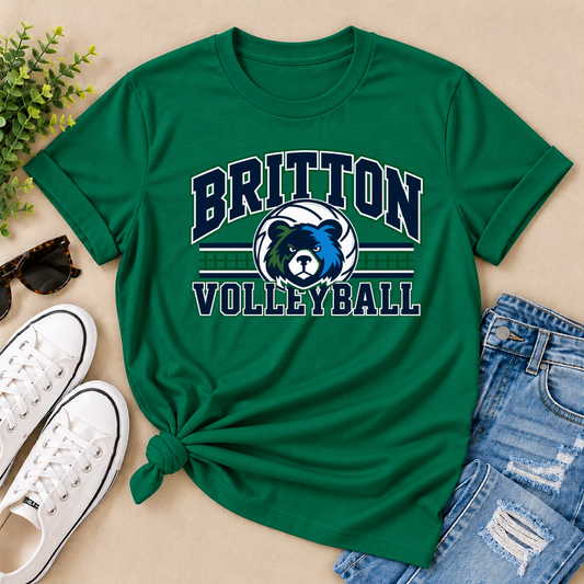 Britton Volleyball Net Tee