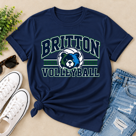 Britton Volleyball Net Tee