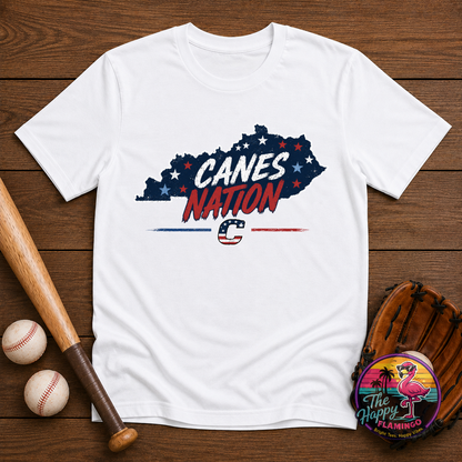 Bella + Canvas Canes Nation Tee