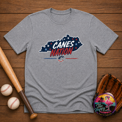 Bella + Canvas Canes Nation Tee