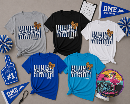 Gildan DME Cheetah Print Bow