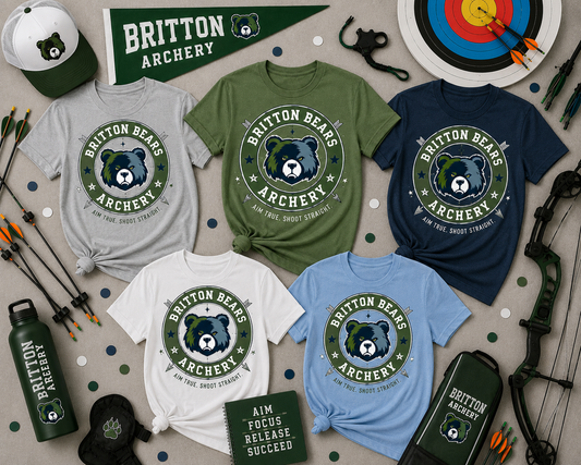 Bella + Canvas Britton Archery Aim True Tee