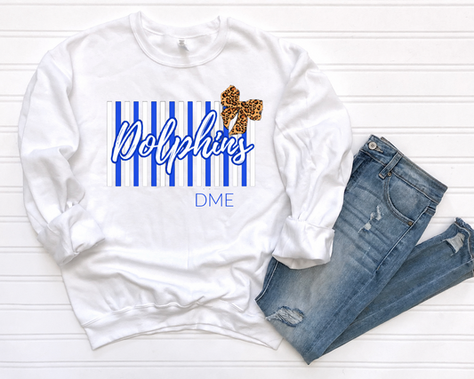 Bella + Canvas DME Cheetah Print Bow Tee
