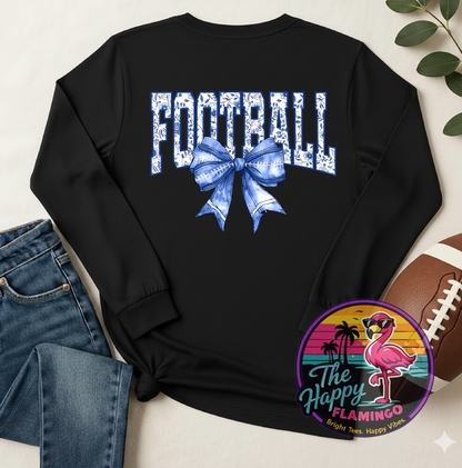 Bella + Canvas Kentucky Coquette Football Tee