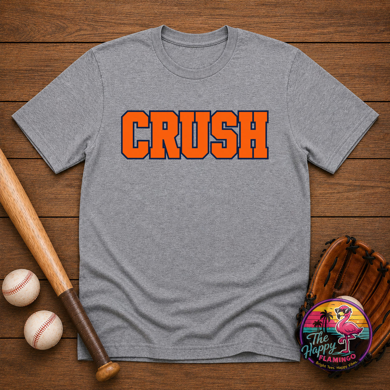 Bella + Canvas Crush Block Letter Tee