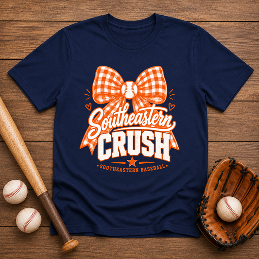 Gildan Crush Gingham Bow Tee