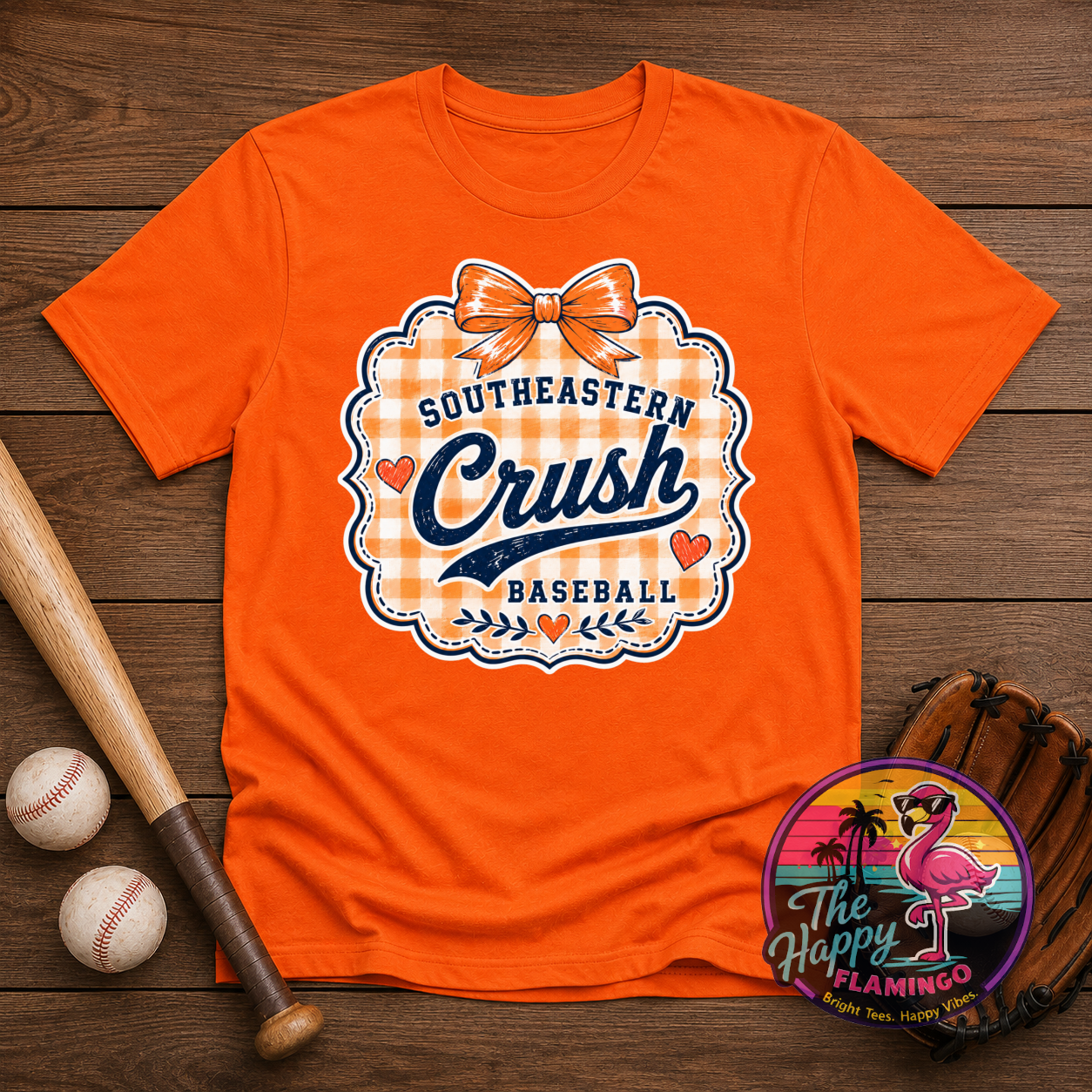 Bella + Canvas Crush Gingham Tee