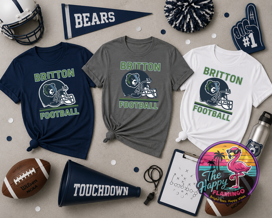 DriFit Britton Football Helmet Tee