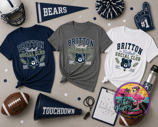 DriFit Britton Football Social Club Tee