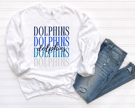 Bella + Canvas DME Five Dolphins Tee