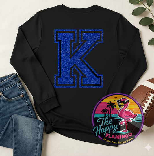 Bella + Canvas Kentucky Glitter K Only Tee