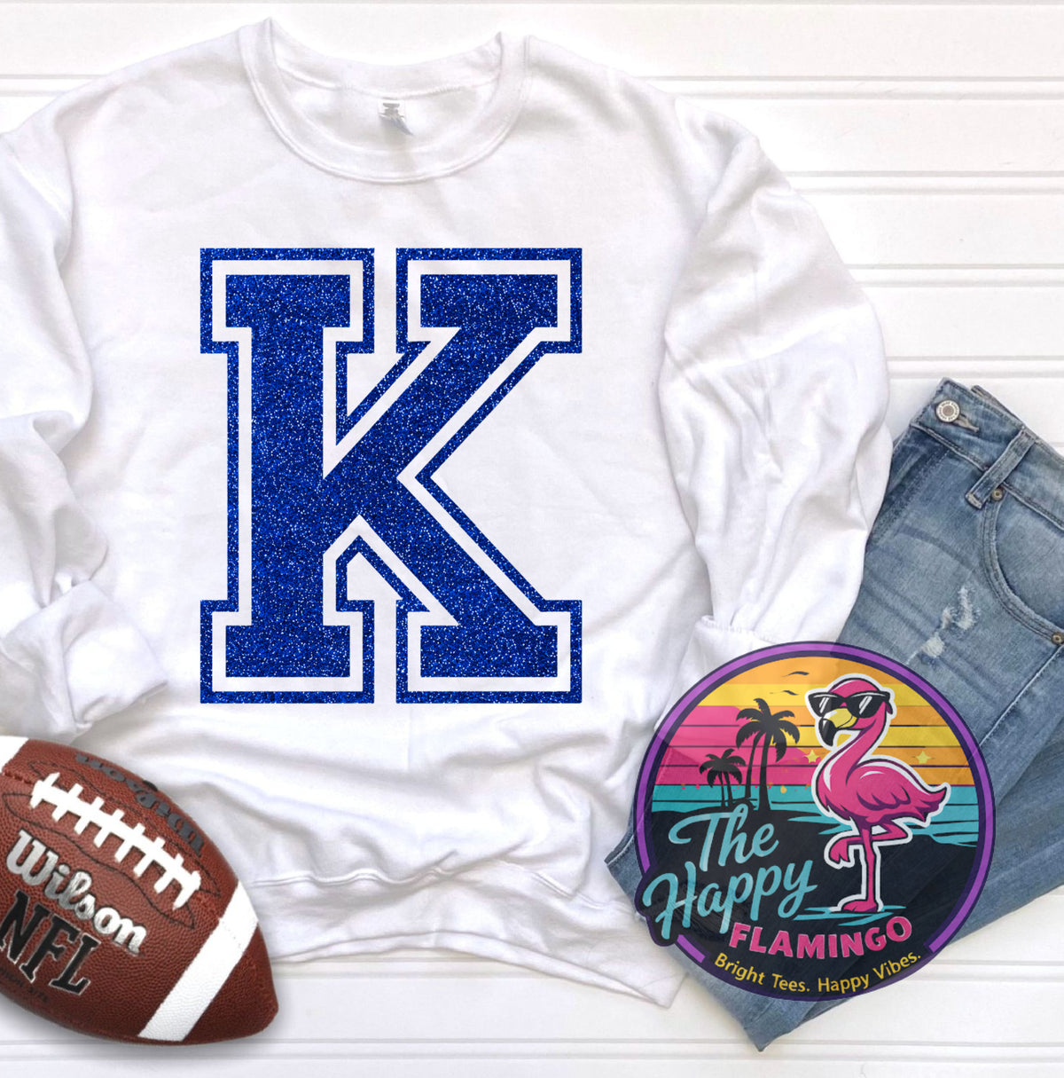 Gildan Kentucky Glitter K Only Tee