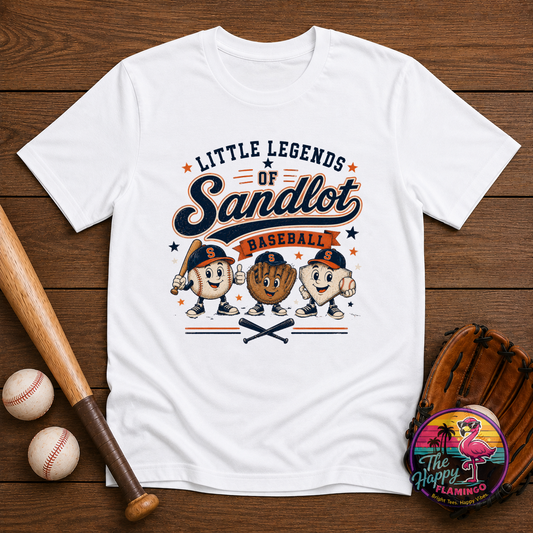 Gildan Sandlot Little Legends Ball, Glove, and Base Tee