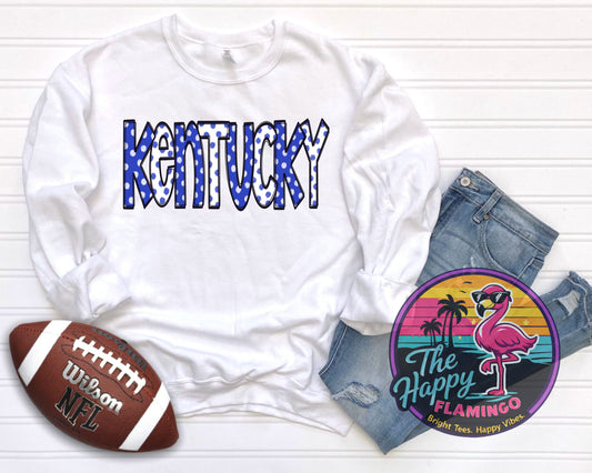 Gildan Polka Dot Kentucky Tee