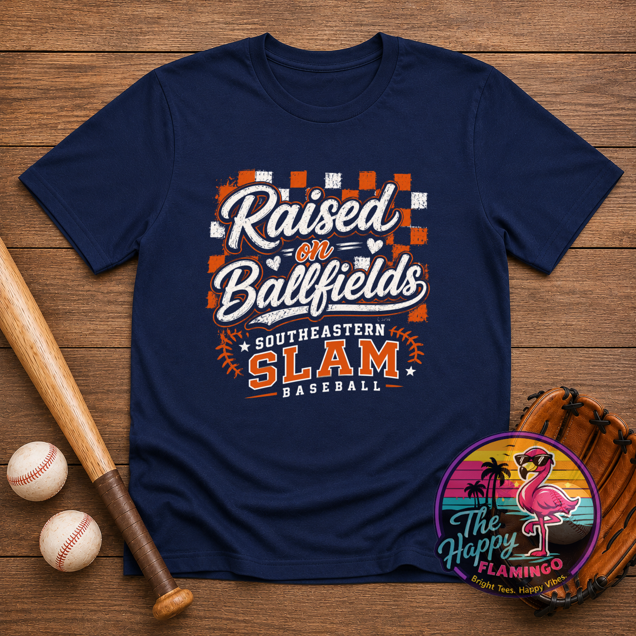 DriFit Slam Raised on Ballfields Tee