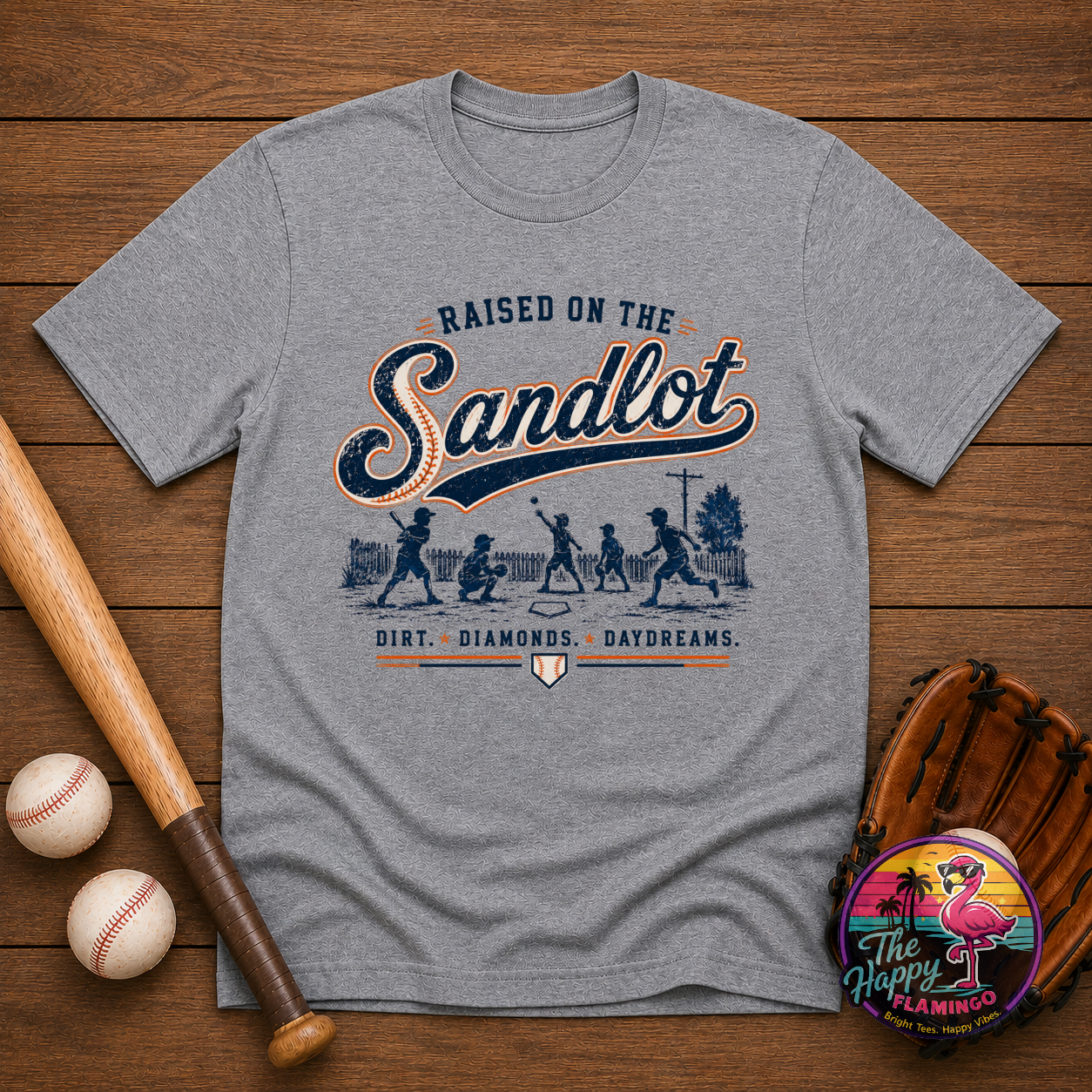 DriFit Raised on the Sandlot Tee