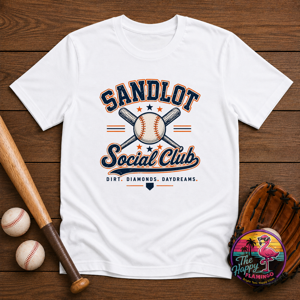 Bella + Canvas Sandlot Social Club Tee