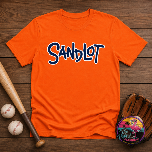 Sandlot Font Tee