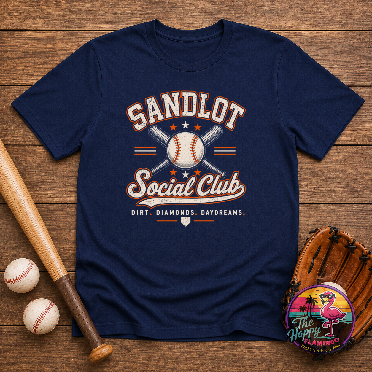 Bella + Canvas Sandlot Social Club Tee