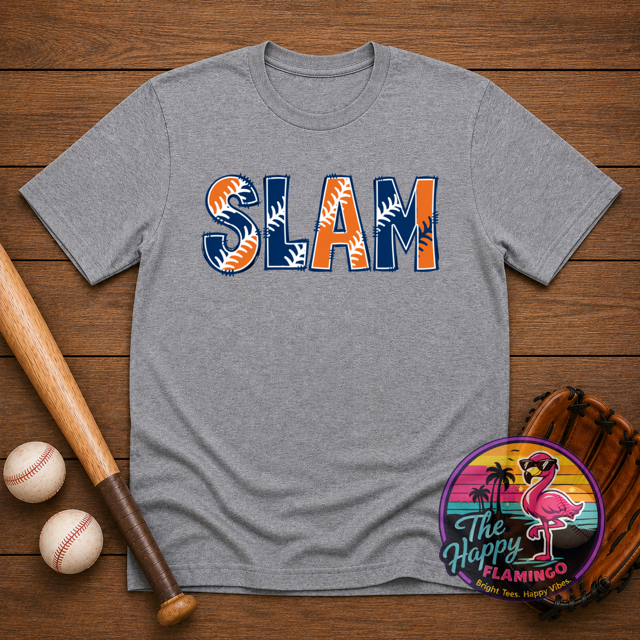 DriFit  Slam Block Letter Tee
