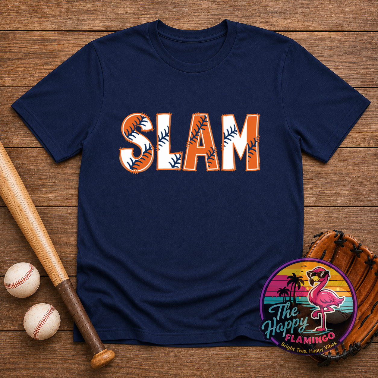 DriFit  Slam Block Letter Tee
