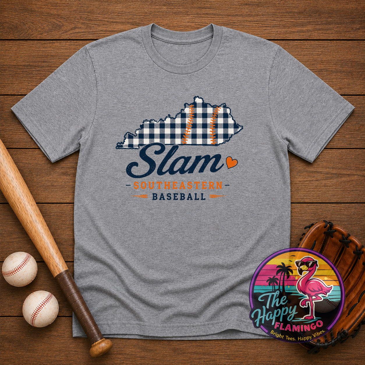 Gildan Slam Gingham Kentucky Tee