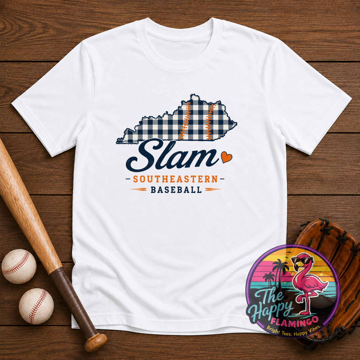 Gildan Slam Gingham Kentucky Tee