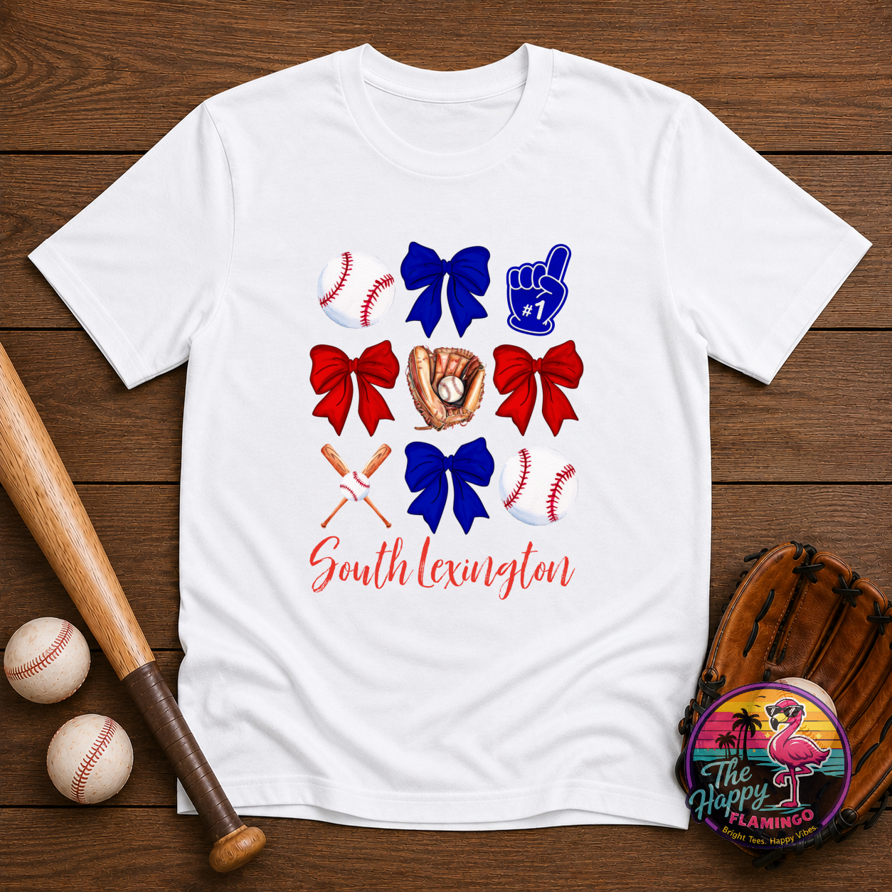 DriFit South Lex Balls and Bows Tee
