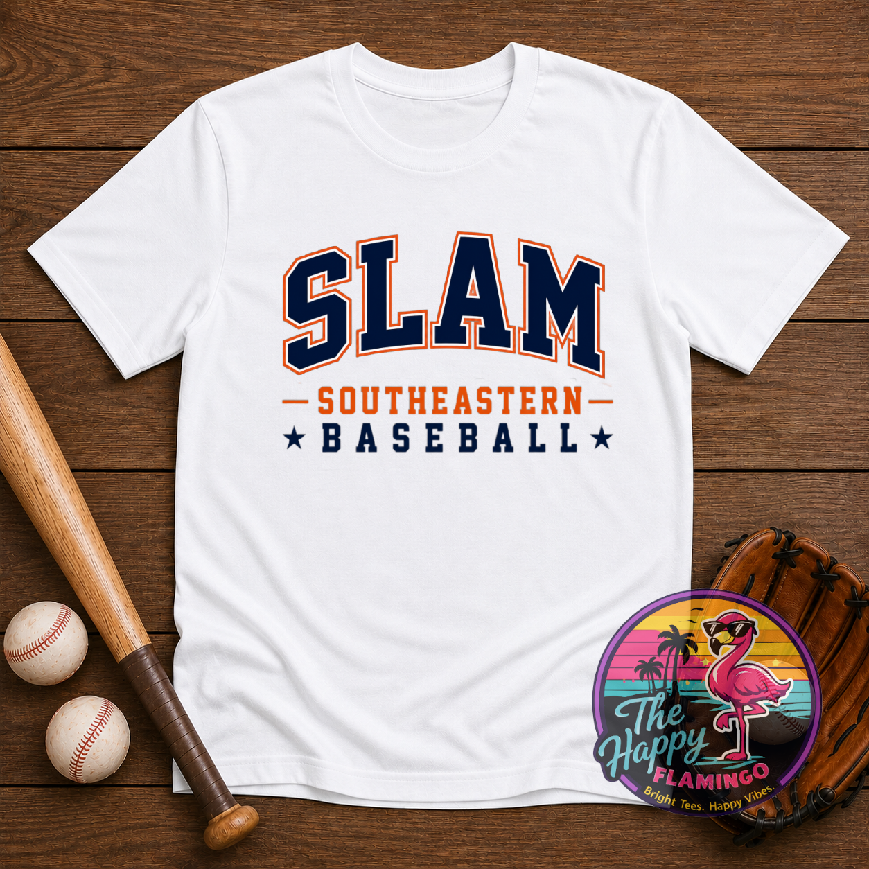 Bella + Canvas Southeastern Slam Baseball Shirt