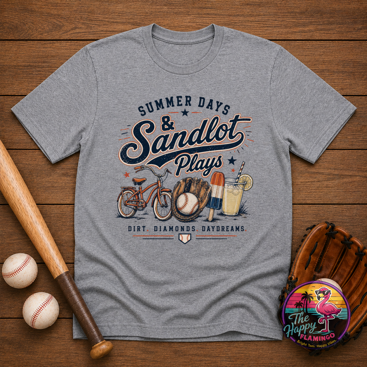 Dri Fit Summer Days and Sandlot Plays Tee