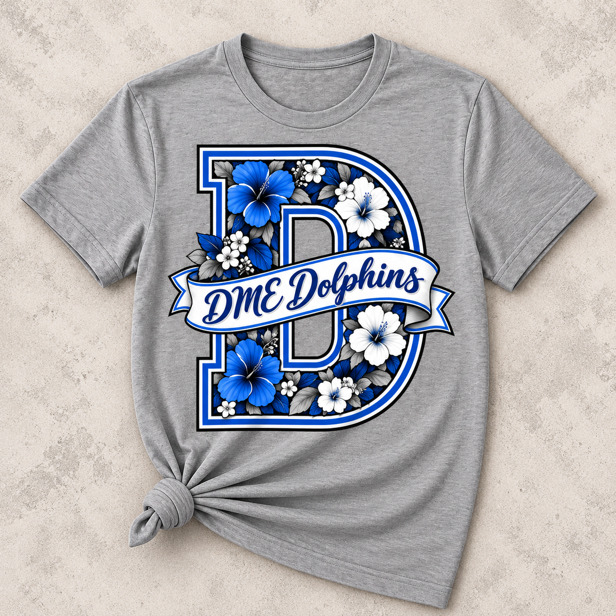 Floral DME Tee